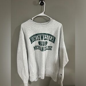 Oversized College Sweatshirt